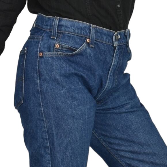 Vintage Levis 505 Jeans Regular Fit Straight Leg Denim Cotton SF 207 80s Size 34 - Picture 6 of 15